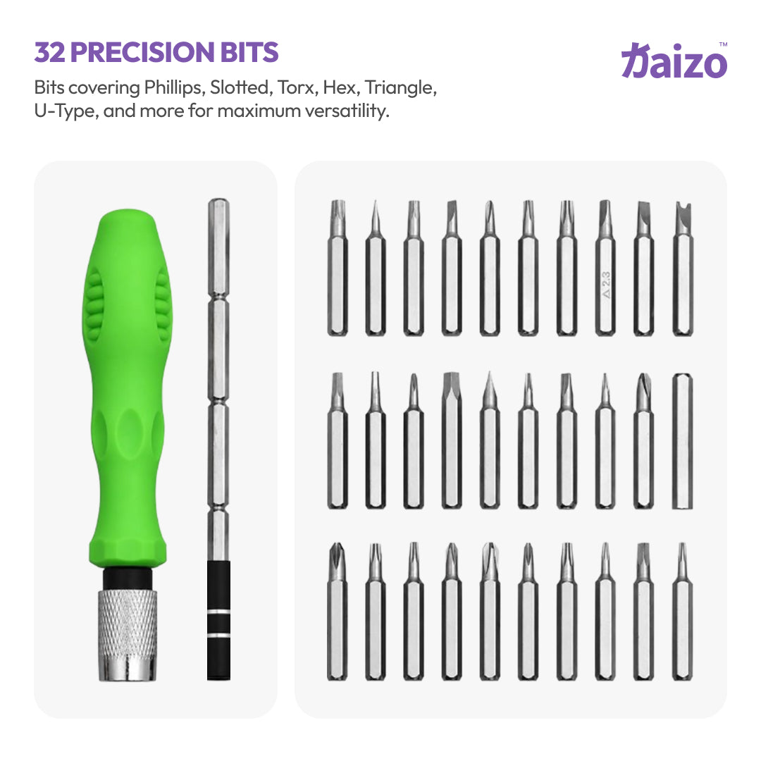 Kaizo Neji Mini Toolkit | Precision Multi-Bit Repair Tool Kit