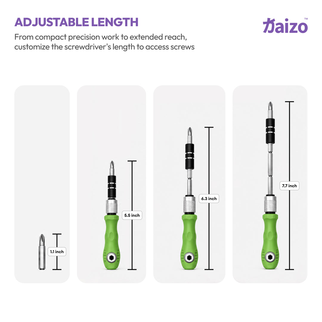 Kaizo Neji Mini Toolkit | Precision Multi-Bit Repair Tool Kit
