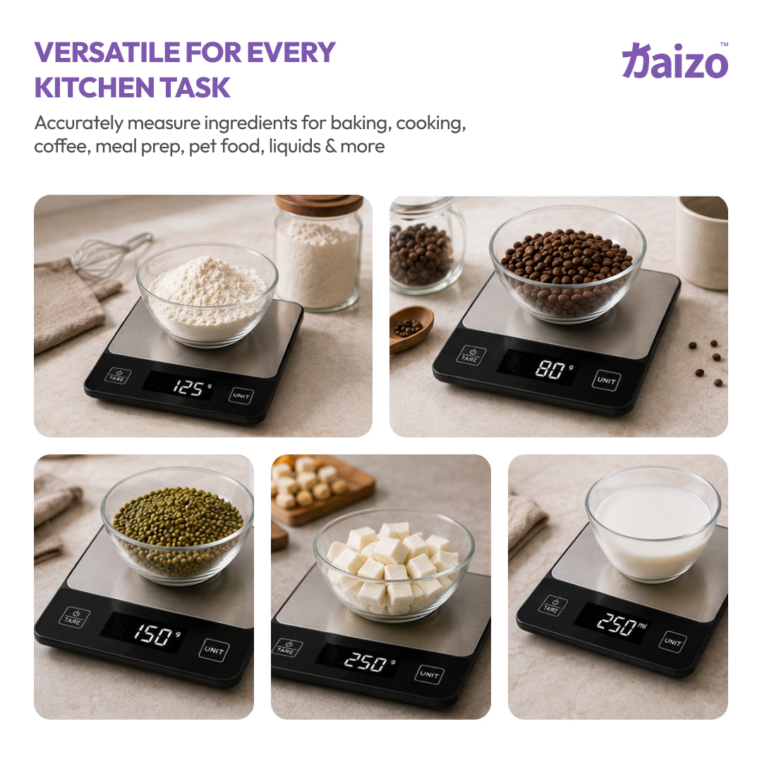 Kaizo Nori Weightwise Kitchen Weighing Scale | Precision for Perfect Portions