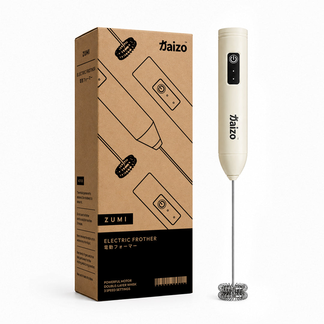 Kaizo Rechargeable Milk Frother: Perfect Foam for Coffee Lovers
